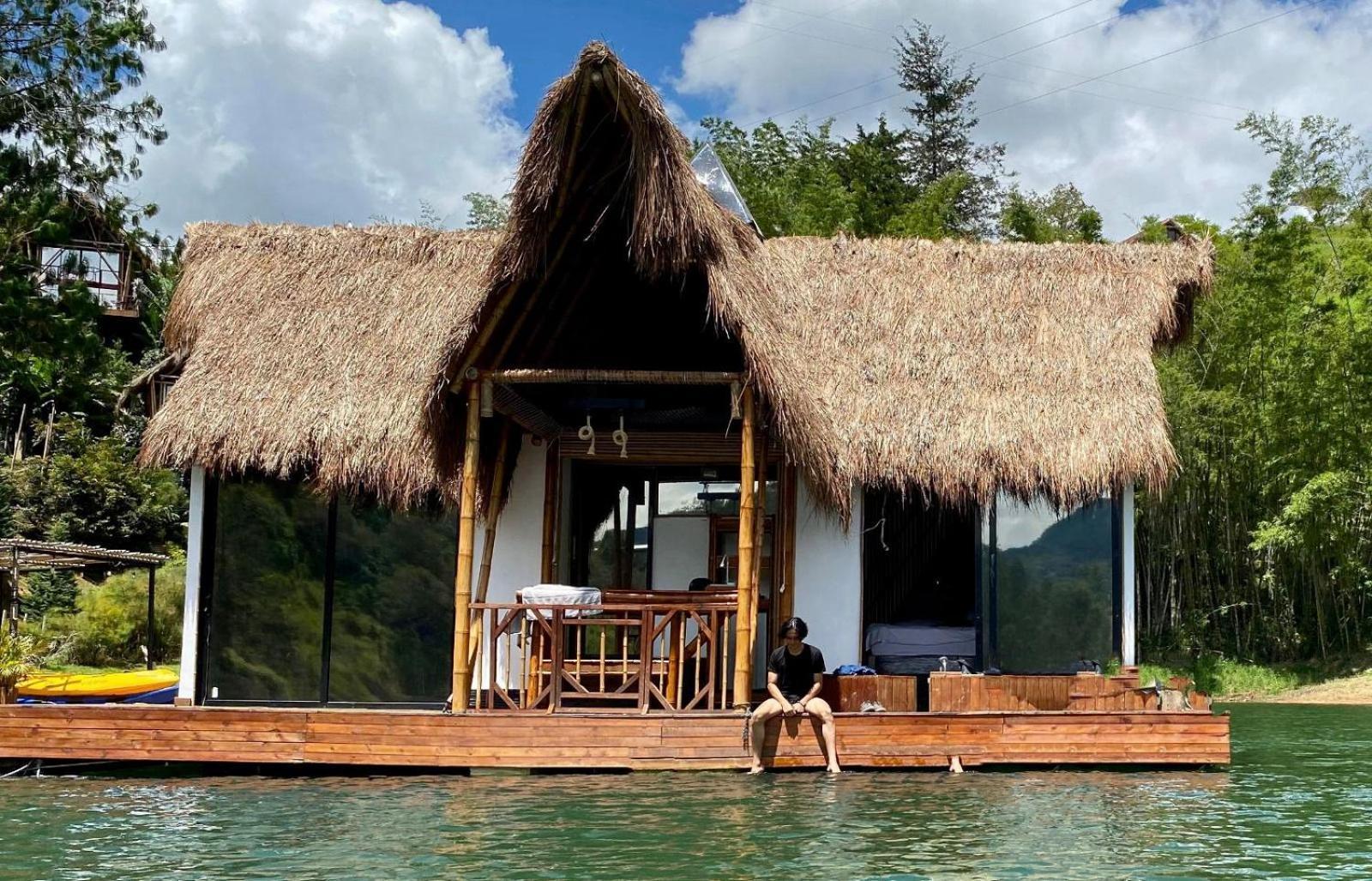 Ibuku Hotel Guatape - Chalets エクステリア 写真