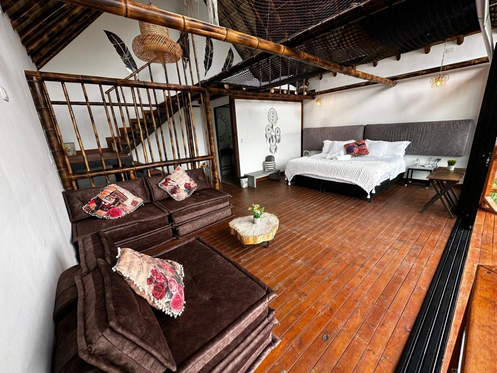 Ibuku Hotel Guatape - Chalets エクステリア 写真